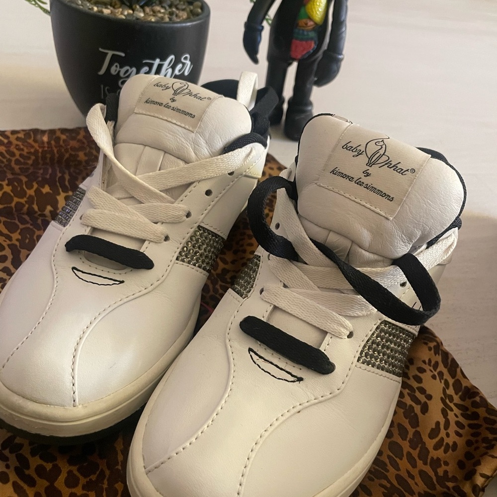 Baby Phat White Sneakers Classic Design